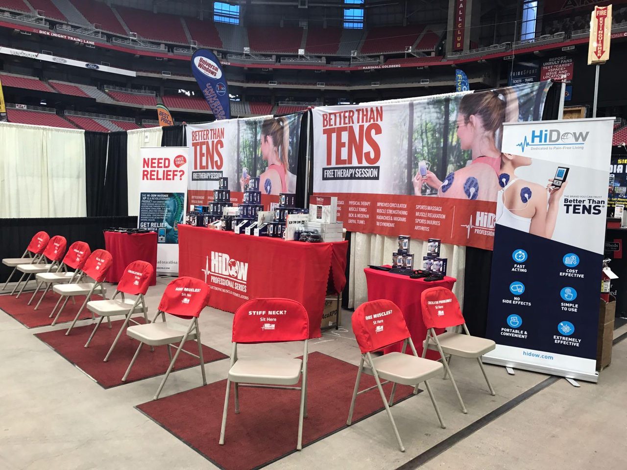 Arena expo booth
