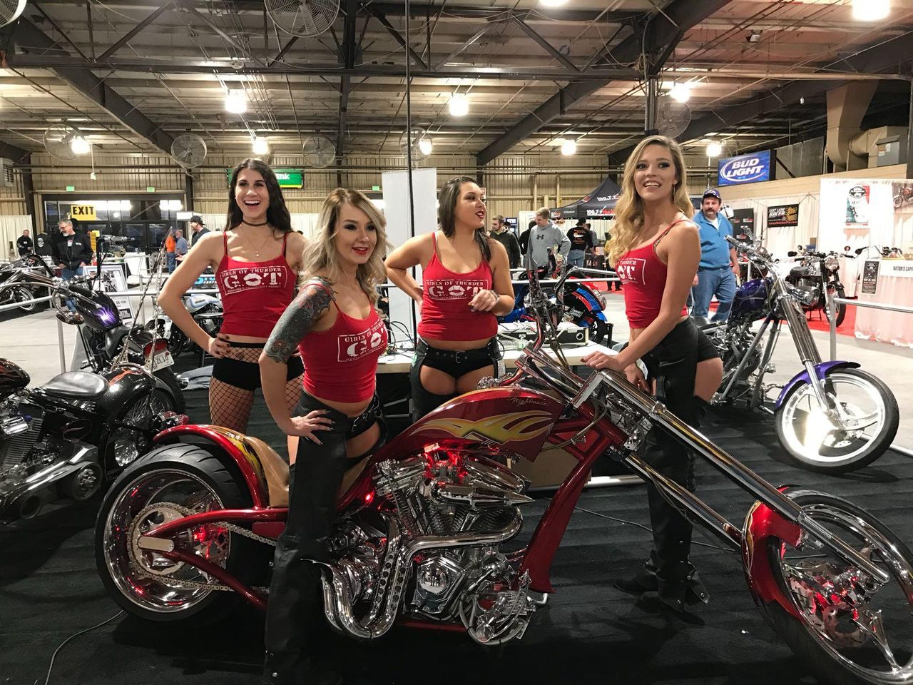 Custom bike show